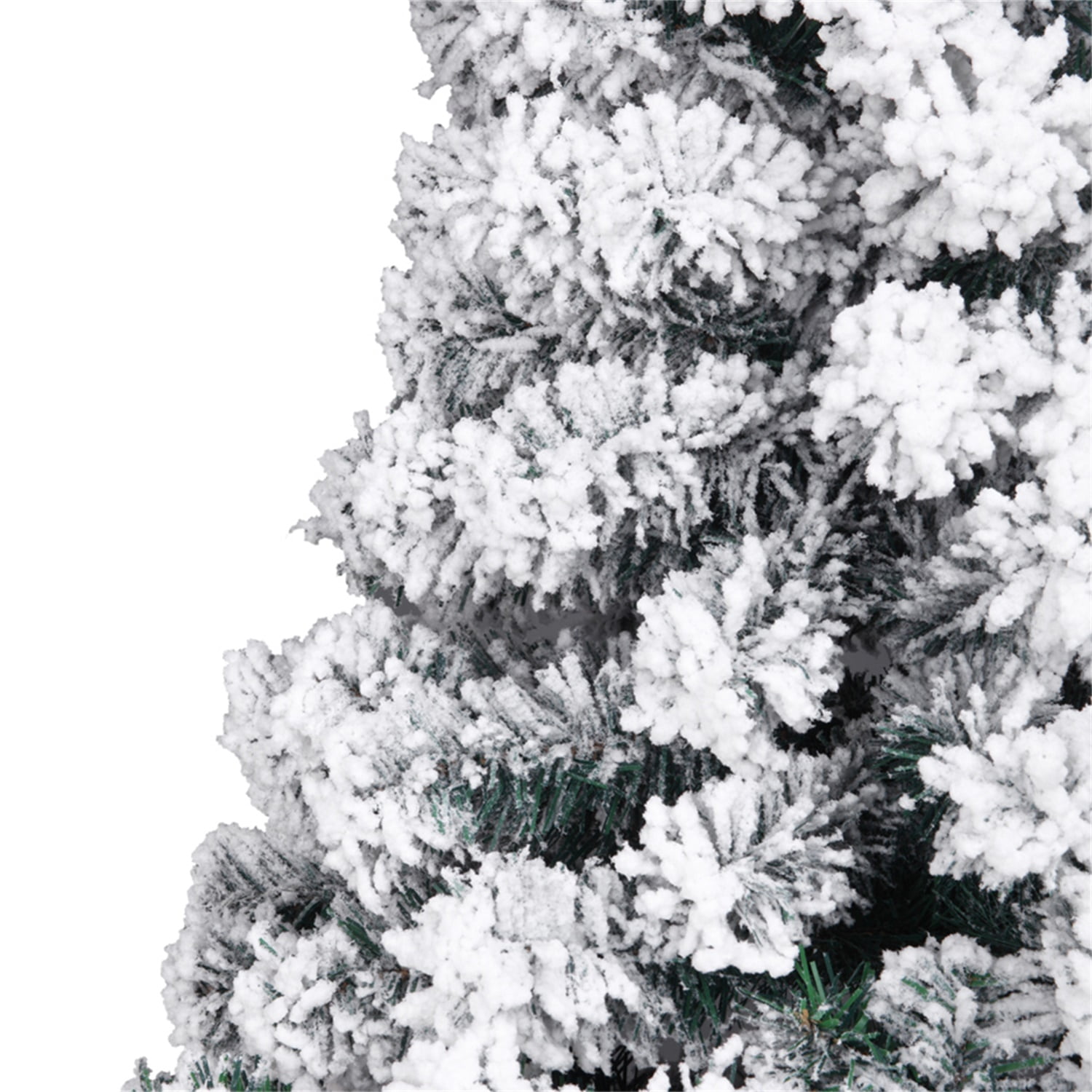 Kepooman 7ft Pvc Flocking Christmas Tree 1300 Branches Spread Out Naturally Tree Kepooman 7ft Pvc Flocking Christmas Tree 1300 Branches Spread Out Naturally Tree