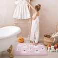 thumbnail image 7 of TAOYAOGIN Pink Halloween Decor Spooky Ghosts Bath Mat Cute Home Decor Pink Bathroom Rugs for Bathroom Non Slip, 7 of 7