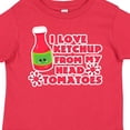 thumbnail image 4 of Inktastic I Love Ketchup from My Head Tomatoes Boys or Girls Toddler T-Shirt, 4 of 5