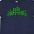 thumbnail image 4 of Inktastic St. Patrick's Day Clovers in Plaid Boys or Girls Baby T-Shirt, 4 of 5