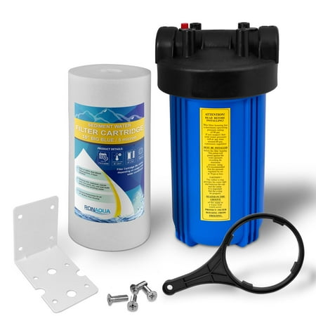 

10 Big Blue Whole House Water Filter with Sediment Water Filter 5 Micron