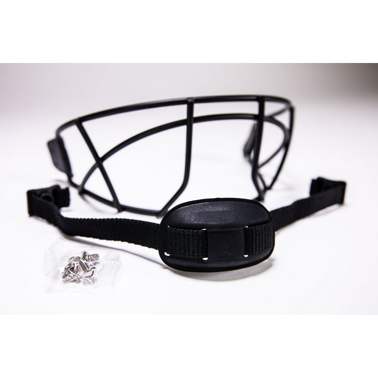 Rawlings Baseball Batting Helmet Face Guard (Single) | Black