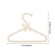 thumbnail image 3 of Percha infantil con perlas y lazos con acabado resistente a la decoloración: percha de plástico resistente con respaldo de metal para vestidos de niños, ropa de mascotas y atuendos de boda: el di, 3 of 6