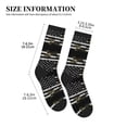 thumbnail image 3 of Women's Men's America Camouflage Flag Colorful Novelty Pattern Crew Athletic Socks, 3 of 7