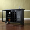 thumbnail image 4 of Crosley LaFayette Sliding Top Bar Cabinet in Black, 4 of 9
