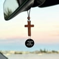 thumbnail image 5 of CMrtew Daily Verse Car Charm 'I Am With You' Rearview Mirror Ornament, Inspirational Verse Hanging Decor for Vehicles ( Car Accessories Gift), 5 of 7