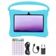 thumbnail image 1 of Tableta para niños de 7 pulgadas, 1 GB de RAM, 16 GB de ROM, cuatro núcleos, 2500 mAh, pantalla HD para Android 10, 110 V-240 V, 1 of 8