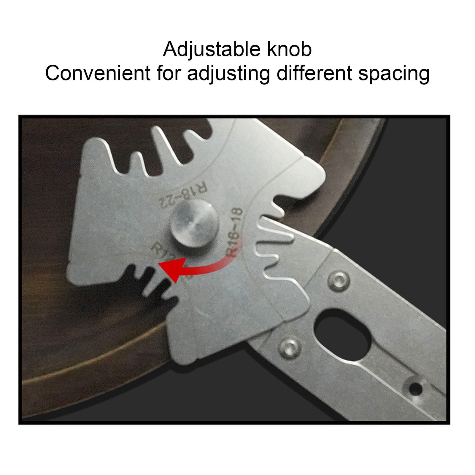 BIMZUC Zipper Fast Installation Tool Alloy Steel Non Fading Knob Adjustment DIY Leathercraft Accessories 5.51 inches / 14 cm Professional Craft Supplies Kit