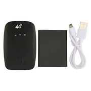 4G Mobile WiFi Hotspot Micro Card Slot 2100mAh Battery Portable 4G WiFi Router for Car Users Business Travelers
