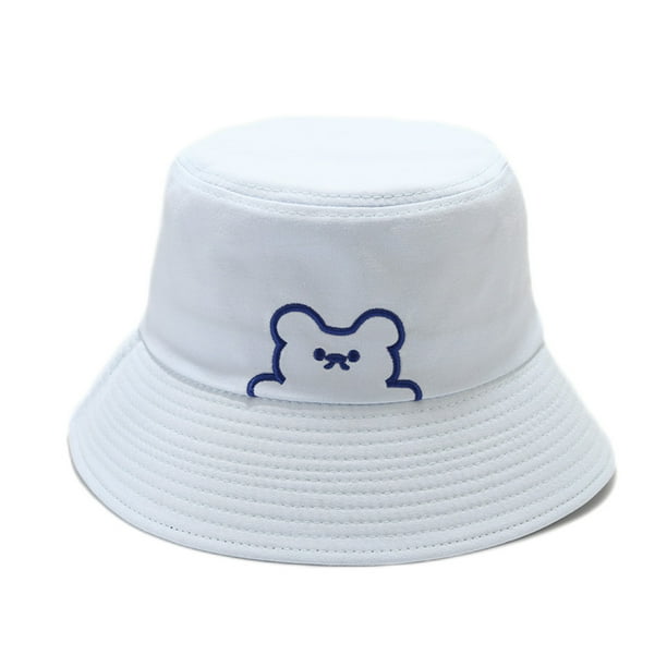 Sombrero anti-sol Minnieouse para hombres y Mujeres Reversible Azul claro