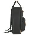 thumbnail image 5 of Madison & Dakota 13.5”L Mini Canvas Backpack for Everyday, School, Recreation, Commuting and Travel in Black, 5 of 7