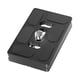thumbnail image 2 of Adaptador de montaje para cámara con placa de liberación rápida de aleación de aluminio profesional y resistente PU60C, 2 of 9