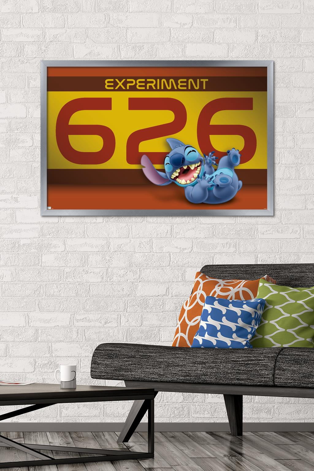 Disney Lilo and Stitch - 626 Wall Poster, 22.375" x 34", Framed