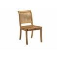 thumbnail image 3 of Teak Dining Set:6 Seater 7 Pc - 71" Rectangle Table, 4 Armless and 2 Giva Arm / Captain Chairs Outdoor Patio Grade-A Teak Wood WholesaleTeak #WMDSGV9, 3 of 3