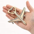 thumbnail image 3 of 20 PCS Ouvre-Bouteille d'Avion Squelette avec "Notre Aventure Commence" Emballage Exquis pour les Faveurs de Fête de Mariage et Décorations (Or Foncé), 3 of 5