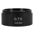 thumbnail image 2 of 3X WD120 0.7X Trinocular Stereo Microscope Auxiliary Objective Lens Barlow Lens 48mm Thread, 2 of 8
