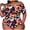 Blue, variant on VerPetridure Tankini Swimsuits for Women On Sale Women's Large Size Push-Up Padded Plus Size Overlay Print Bikini Tankinis Swimsuit