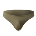 thumbnail image 1 of Men's Underwear Sleek Nylon Rib Stretch Close-Fitting Low Waist Briefs for Everyday Comfort and Support, 1 of 2