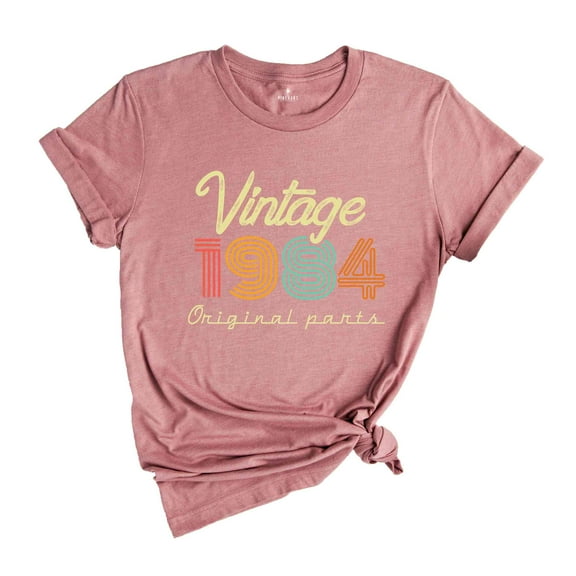 40th Birthday Shirt, Vintage 1984 Shirt, 40th Birthday Gift Women, 40 Years Birthday Shirt, 1984 Birthday Shirt, Retro 40th Birthday Tee