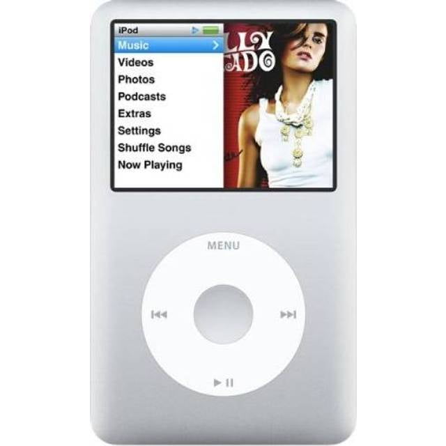 Pre-Owned Apple iPod Classic 160 GB Silver 7th Gen (Like New