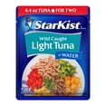 thumbnail image 2 of (12 pack) StarKist Light Tuna in Water, Wild Caught, 19g Protein, 6.4 oz Pouch, 2 of 12