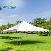 Party Tents Direct Weekender Pole Tent Party Canopy, 15x15 White