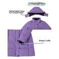 thumbnail image 2 of Wantdo Women's Winter Coat Warm Winter Jacket Padded Puffer Parka Jacket Purple XL, 2 of 9