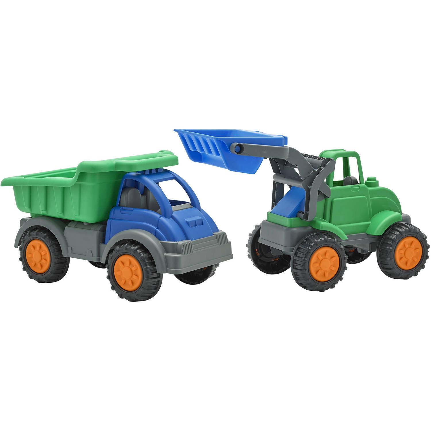 american plastic toys giant truck set