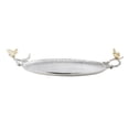 thumbnail image 2 of A&B Home Aluminum Serving Platter with Bird Handles, 2 of 4