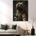 thumbnail image 5 of Cairn Terrier Dog in a Costume Poster Unframe, Cairn Terrier Dog Canvas Frame Ready to Hang - Wallpaper - Work Anniversary Gifts, 5 of 6