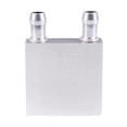 thumbnail image 1 of Disipador de calor de bloque de refrigeración líquida de agua de aluminio ckepdyeh de 40 x 40 x 12 mm para radiador de CPU de computadora, 1 of 8