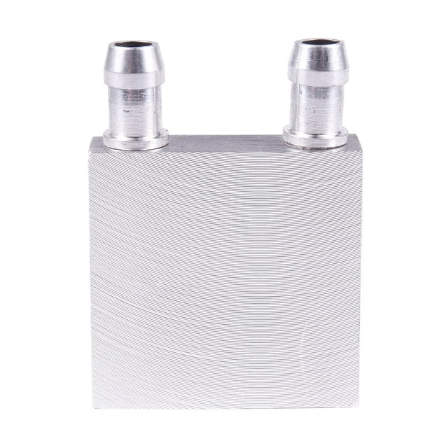 Disipador de calor de bloque de refrigeración líquida de agua de aluminio ckepdyeh de 40 x 40 x 12 mm para radiador de CPU de computadora