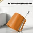 thumbnail image 4 of Bathroom Tumbler Cups, Unbreakable Reusable Toothbrush Holders, Plastic Household Drinking Cups, Dishwasher Safe Water Mugs for Couples Friends （Orange）, 4 of 6