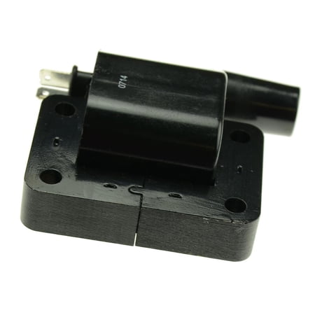 Ignition Coil Compatible with 1987-1989 Dodge Raider 6G72 3.0L V6 Distributor Coil 4-Pin SUV KK137-18-10KC OK201-18-10XB OK201-18-10XC UF-33 UF-23 30,000V 19017117 27301-35010