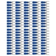 thumbnail image 2 of ANGGREK Wire Terminal Connectors,Fork Terminals,100pcs Fork Connector Blue Stable Conductivity 19A Safe Insulated Crimp Terminals Wire Terminal For Transportation, 2 of 8