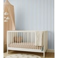thumbnail image 5 of S4Sassy Stripes Wallpaper - Blue Wall Covering, 25" x 240" Self-Adhesive Textured Vinyl Walls Paper, Wallwrap, Easy DIY Wall Covering For Kids Bedroom, Kids room wall decor, Playroom wallpaper, 5 of 9