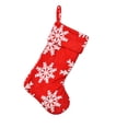 thumbnail image 2 of Teissuly New Christmas Decoration Plush Snowflake Christmas Socks Christmas Tree Pendant Home Decoration Teissuly WER202310235861, 2 of 4