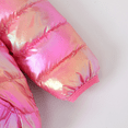 thumbnail image 3 of PatPat Toddler Boy/Toddler Girl 3D Ear Design Metallic Quilted Cotton-Padded Jacket, 3 of 6