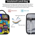 thumbnail image 2 of Video Game Lunch Box Gamepad Lunch Bag Reusable Cool Gamer Slogan Game Theme Lunch Box Video Game Lunchbox Video Game Lunch Box, Game Lunch Box Gaming Lunchbox For Women Men, Work, Picnic, Beach, 2 of 5