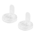 thumbnail image 3 of FashionCha 2 Pcs Support de Poupée Transparent Mini Présentoir de Poupée, Portable, Support de Table, Cadre de Support pour Poupées en Peluche Collectionnables, 3 of 7