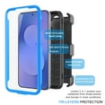 thumbnail image 4 of Ebizware Samsung Galaxy S25 FE Case with [Built-in Screen Protector] and Swivel Holster Belt Clip, Military Grade Heavy Duty Protective Defender Kickstand Phone Case Cover for Galaxy S25 FE - Blue, 4 of 10