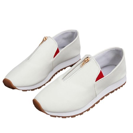 

Summer Savings Clearance! 2023 TUOBARR Flats Shoes for Womens Slip On Shoes Slip-On Comfort Fashion Comfortable For Walking Sneakers Slip On Shoes White