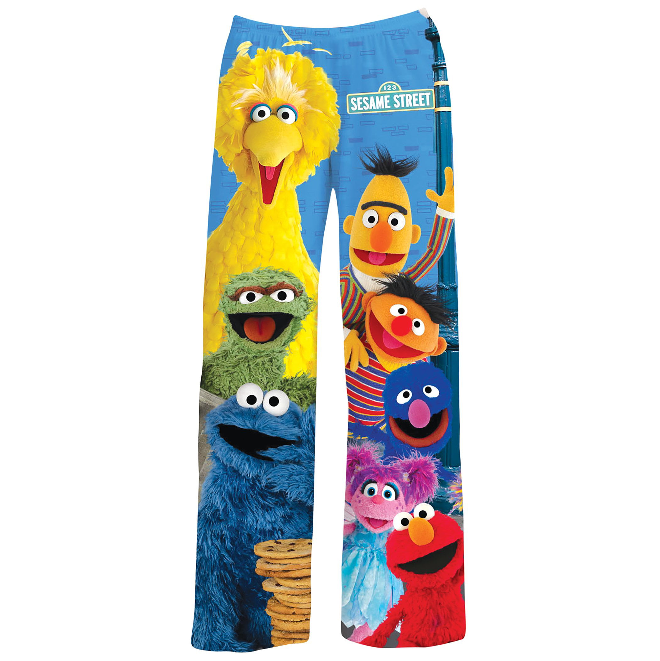 Collections Etc Sesame Street Characters Comfy Lounge Pants