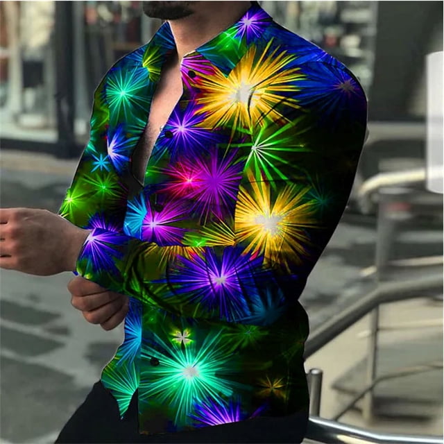 Camisa Flash 2024 para hombre, cómoda, suave, de manga larga, para uso diario, diseño de botones de moda, transpirable