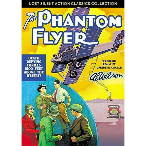 The Phantom Flyer (Silent) (DVD), Alpha Video, Drama