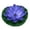 A-16Blue, variant on WYanRUI Solar Floating Flower Water Fountain with 6 Spray Nozzles, Solar Water Feature for Bird Bath, Fish Tank, Small Pool and Backyard Garden Decor