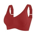 thumbnail image 3 of Levmjia Bras For Women Underwear Nylon Spandex V Neck Sports Comfortable Everyday Wear Hand Wash Cold for Home Relaxation Nightwear, 3 of 3