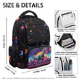 thumbnail image 7 of Aplkyhs Cool Dinosaur Backpack for Students Age 6-18 Cool School Bookbag Water Resistant Durable Lightweight Backpack for School Travel, 7 of 7