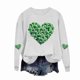 thumbnail image 5 of RKSTN Women's St Patrick's Day Sweatshirt Plus Size Crewneck Irish Gift St Patricks Luckys Shamrocks Graphic Print Hoodless Sweatshirts Top Womens Casual Round Neck Loose Fits Long Sleeve T Shirts, 5 of 5