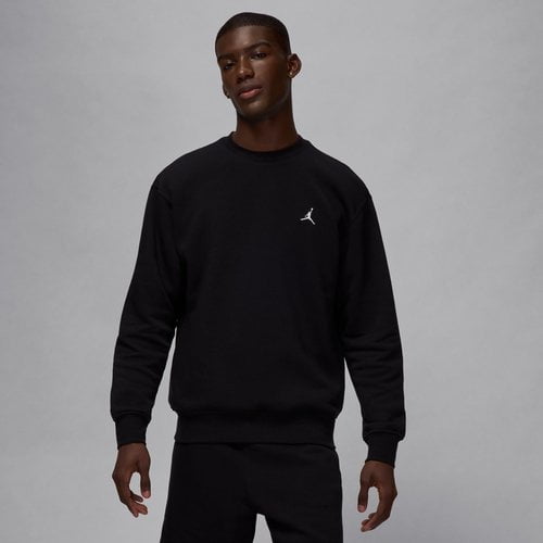 Men's Jordan Brooklyn Fleece Crewneck - 'Black/White' - XS